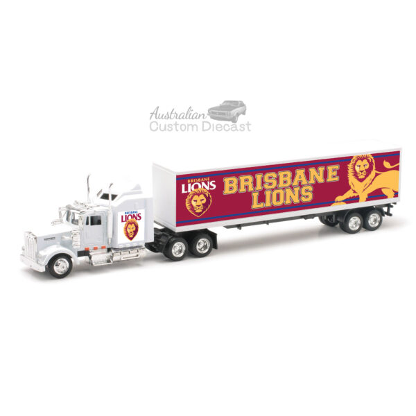Custom Diecast Brisbane Lions Kenworth Truck