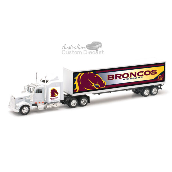 Custom Diecast Broncos Kenworth Truck