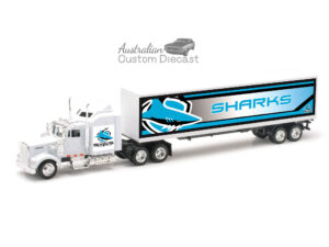 Custom Diecast Sharks Kenworth Truck