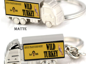 Wild Turkey zinc alloy truck keyring