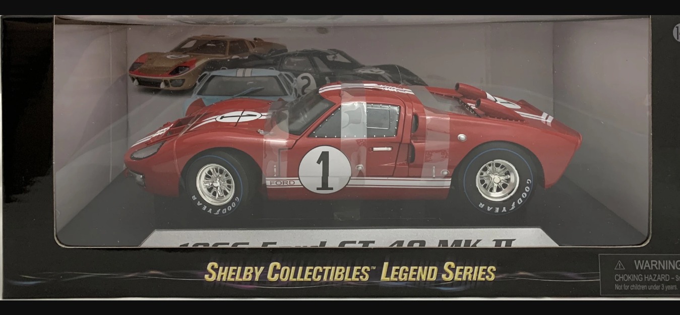 1:18 Ford Shelby GT40 MK II (Red)