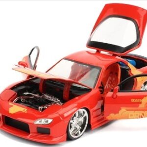 1:24 Fast & Furious Orange JLS Mazda RX-7
