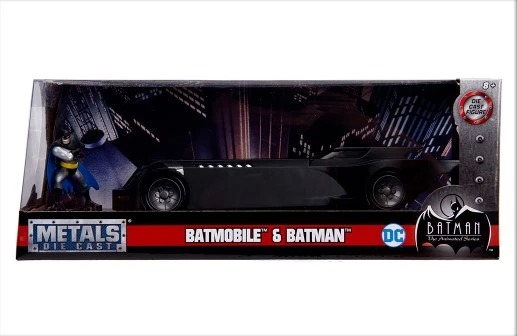 1:24 Batman The Animated Series Batmobile & Batman